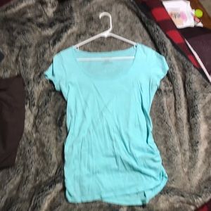 Aqua Old Navy Maternity Tee